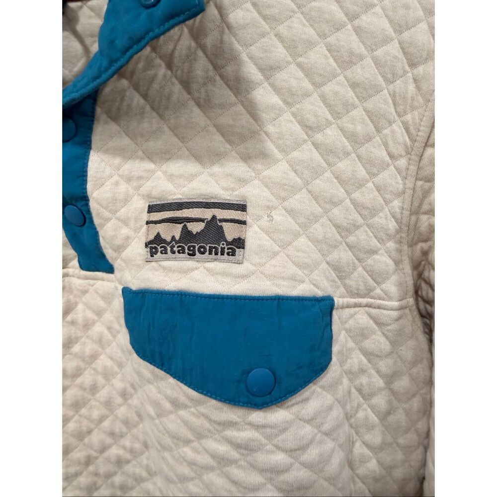 Patagonia Organic Cotton Quilt Snap-T Pull L - Picture 3 of 6